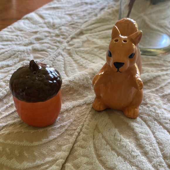 Squirrel and Nut Salt and Pepper Shakers - Picture 3 of 4